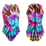 Turbo Tie-Dye rainbow waterpolo badpak model 831259